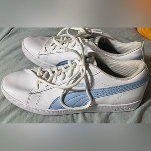 Light Blue PUMA sneakers